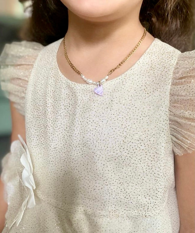 Robe Tartine et Chocolat tulle pailleté 4 ans