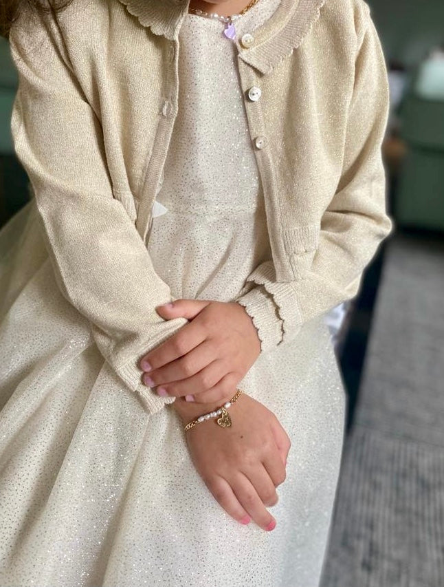 Robe Tartine et Chocolat tulle pailleté 4 ans