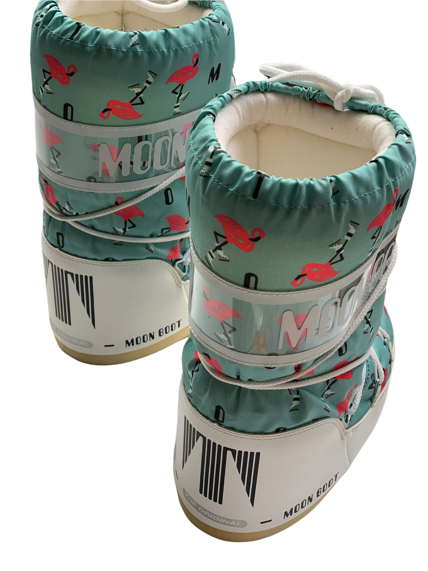 Moonboots Turquoise et blanche  31-34