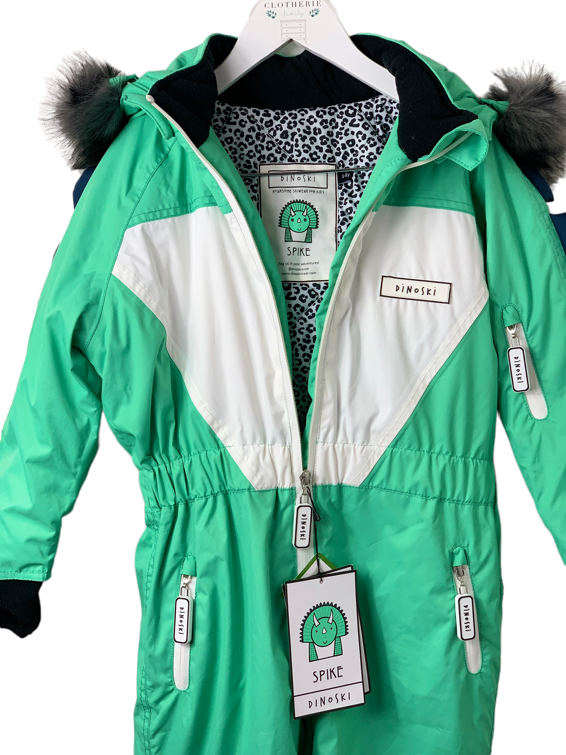 Combinaison ski DINOSKI Spike  5/6 ans
