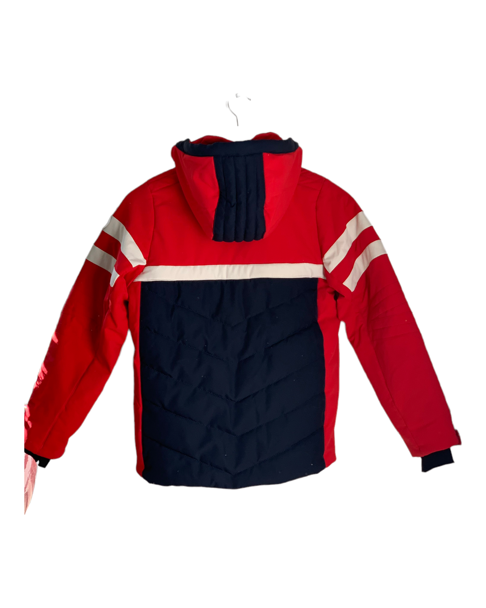 Veste ski Fusalp 10 ans marine/rouge