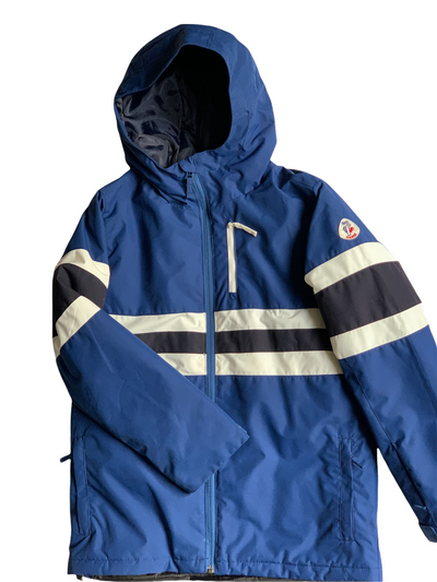 Veste ski Fusalp bleu dur 12 ans