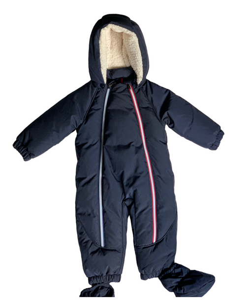 Combinaison ski Moncler marine 12/18 mois