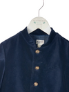 Veste velours bleu nuit Bonpoint 8 ans