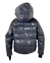 Veste ski Moncler bleu nuit 8 ans