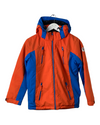 Veste ski Fusalp orange/bleu 10 ans