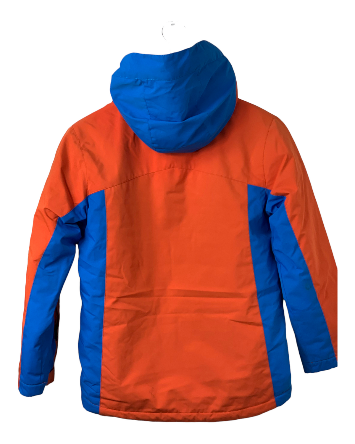 Veste ski Fusalp orange/bleu 10 ans
