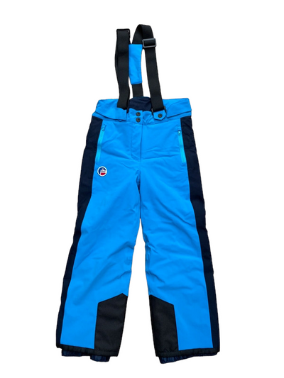Pantalon ski Fusalp turquoise 8 ans