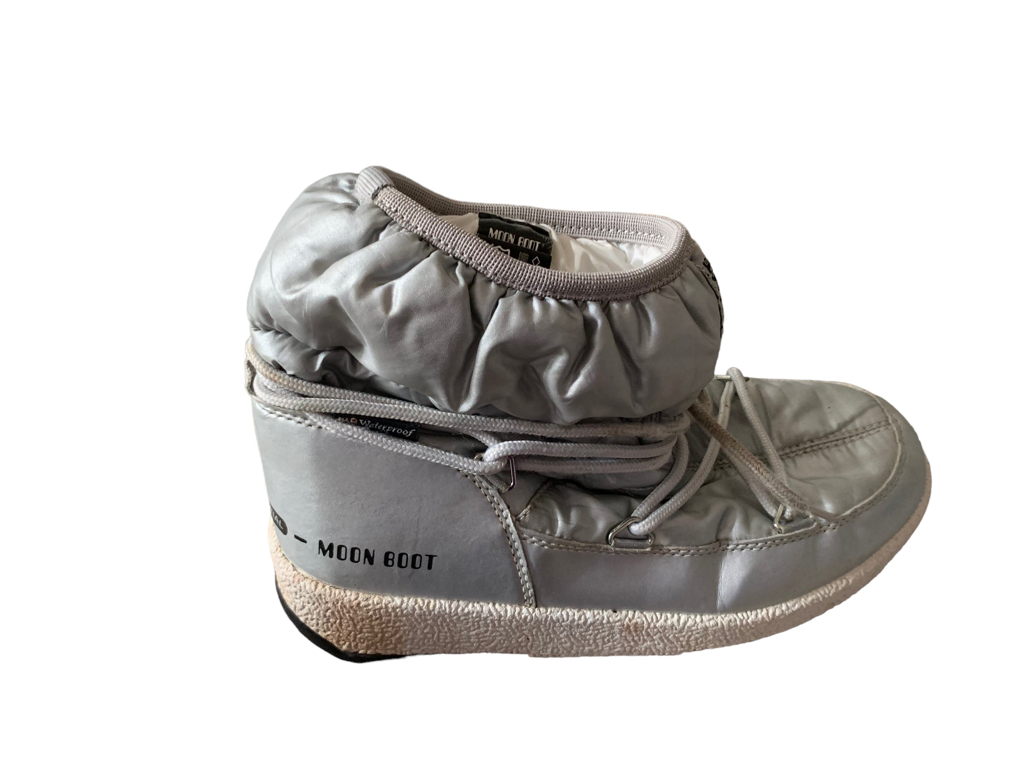 Moonboots basses argent taille 37