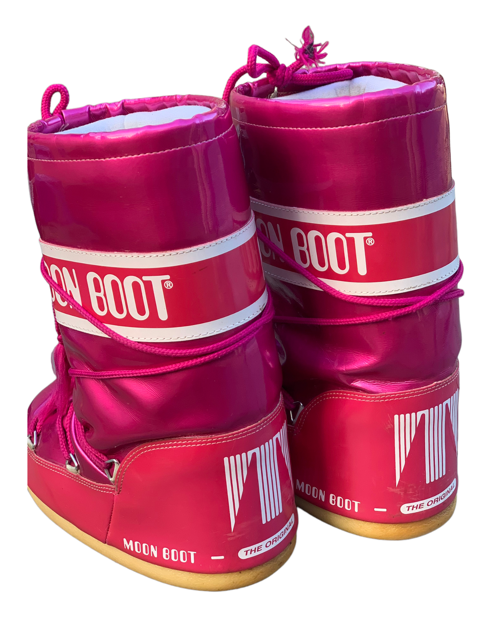 Moonboots Fushia vinyle 31-34