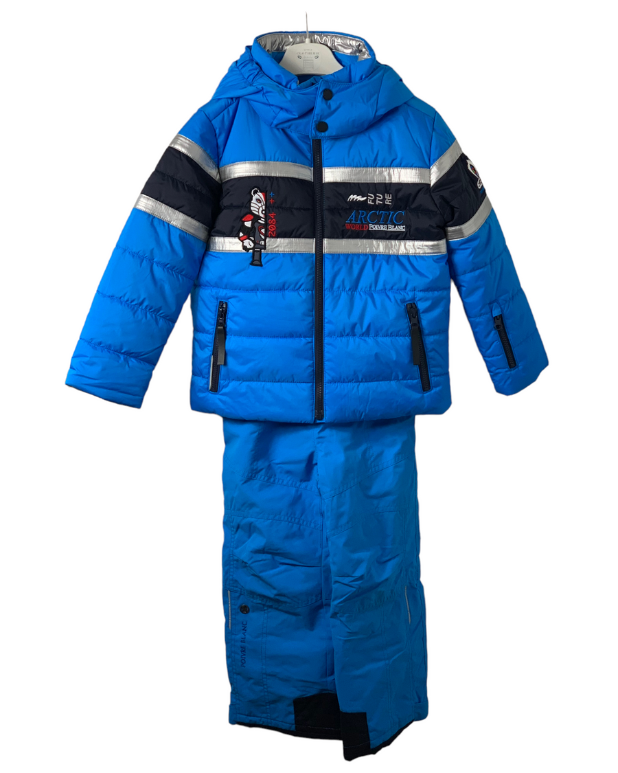Ensemble ski Poivre Blanc Bleu  6 ans