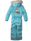 Combinaison turquoise clair ski Poivre Blanc 7 ans