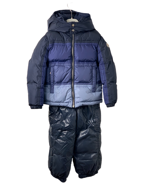 Ensemble BLEU ski Moncler 4/5 ans