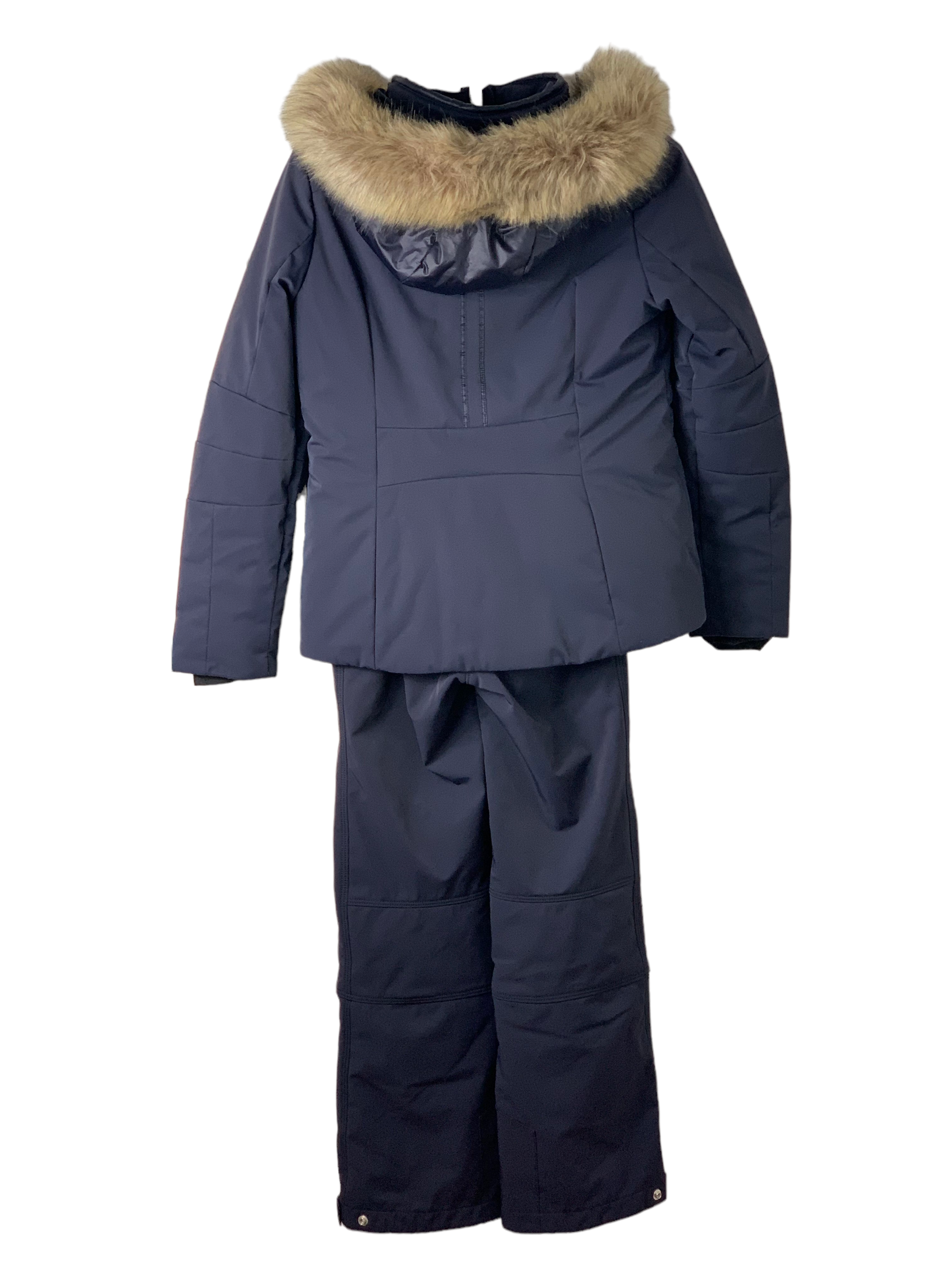 Ensemble ski fille Poivre Blanc marine 12 ans