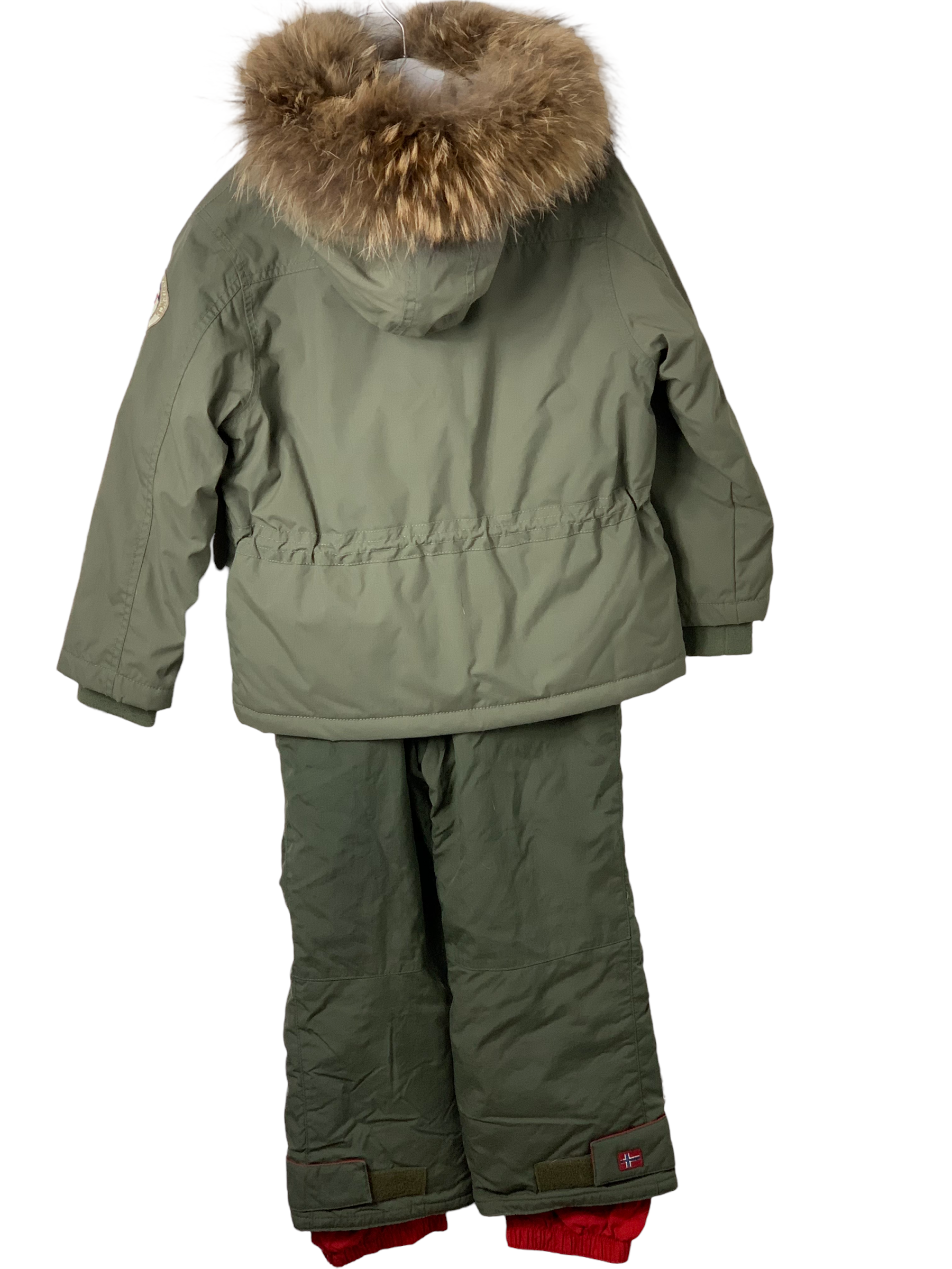 Ensemble ski kaki Napapijri 6 ans