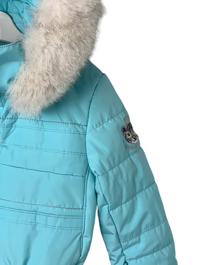 Combinaison turquoise clair ski Poivre Blanc 7 ans