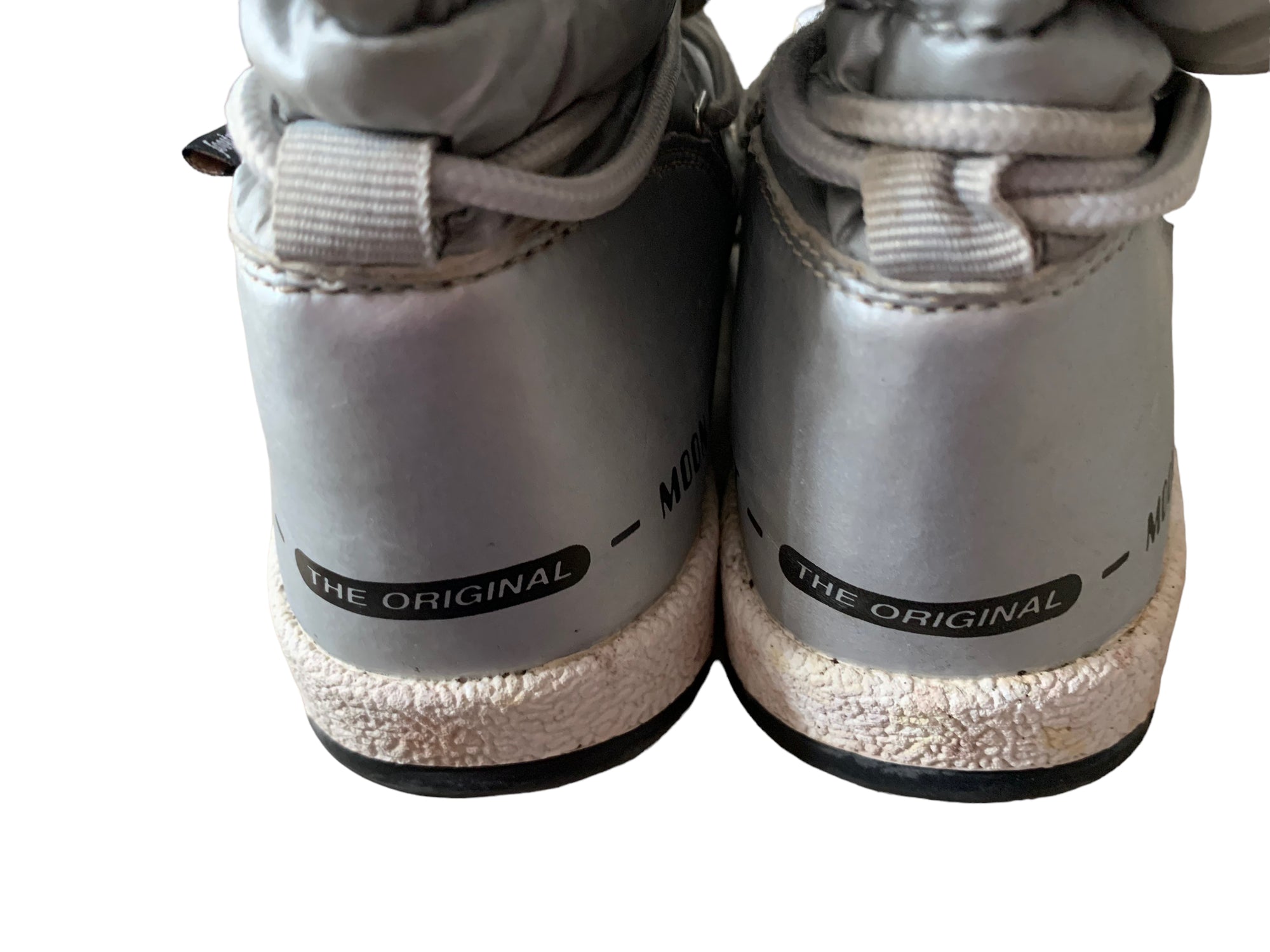 Moonboots basses argent taille 37