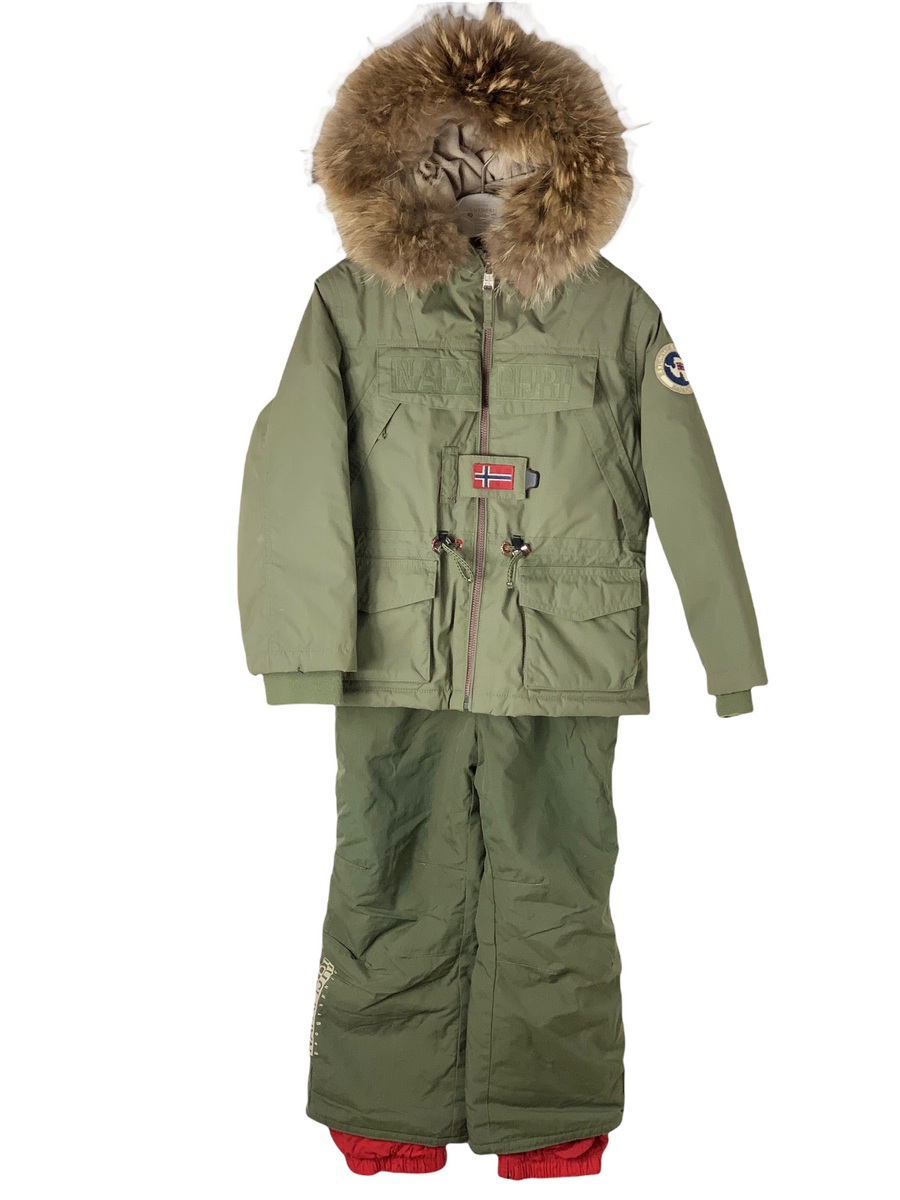 Ensemble ski kaki Napapijri 6 ans
