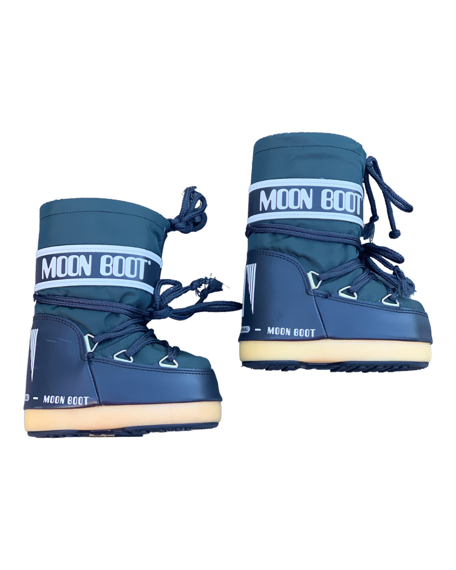 Moonboots bleu foncé/gris 23-26