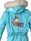 Combinaison turquoise clair ski Poivre Blanc 7 ans