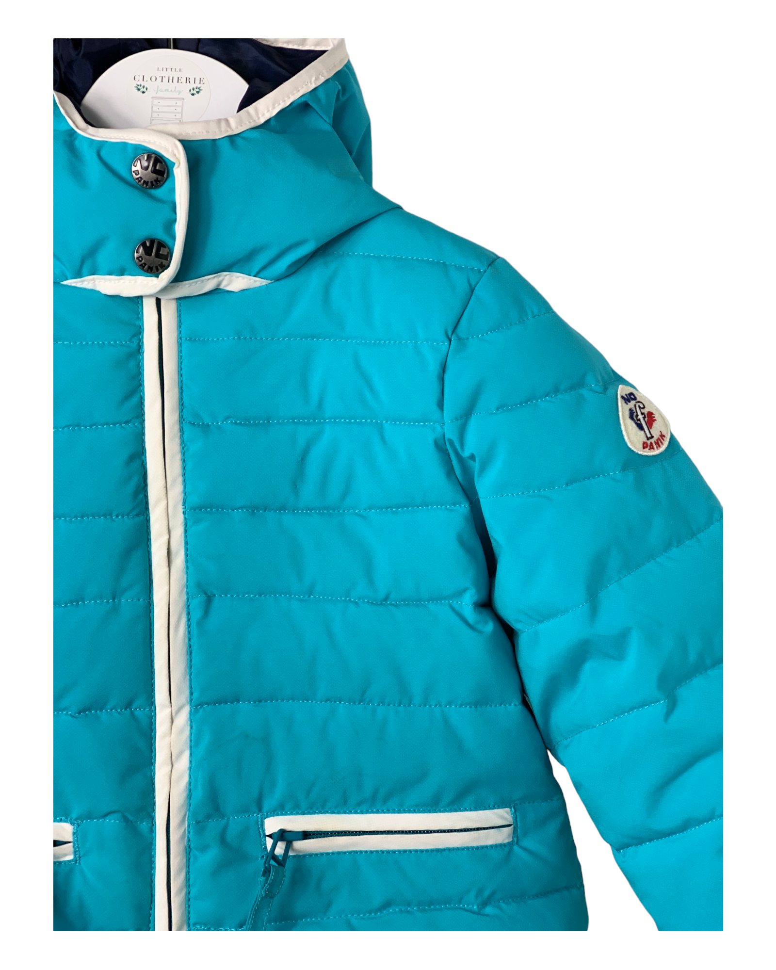Veste ski Fusalp No Panik 4 ans turquoise