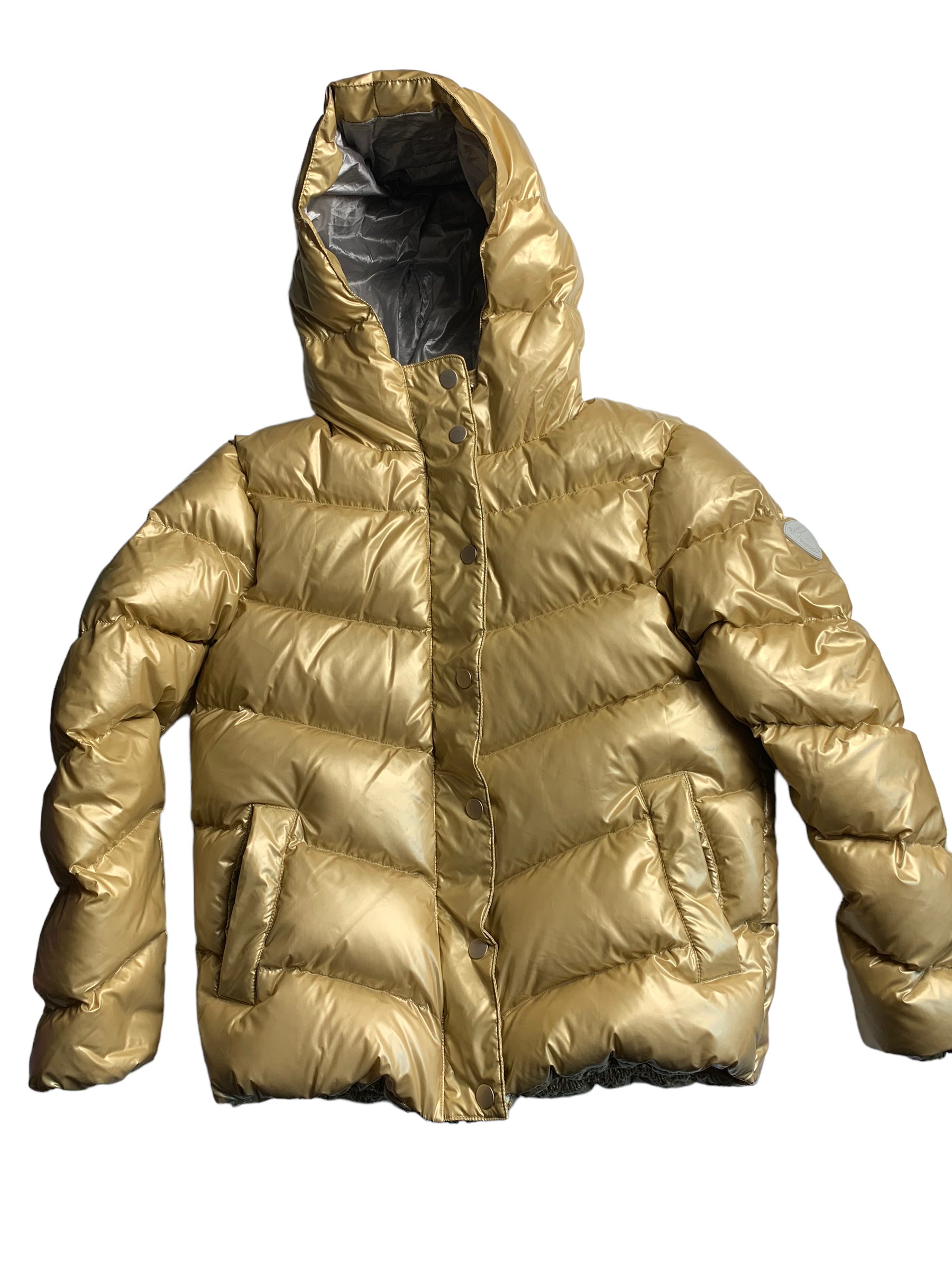 Veste ski doré Bonpoint 12 ans