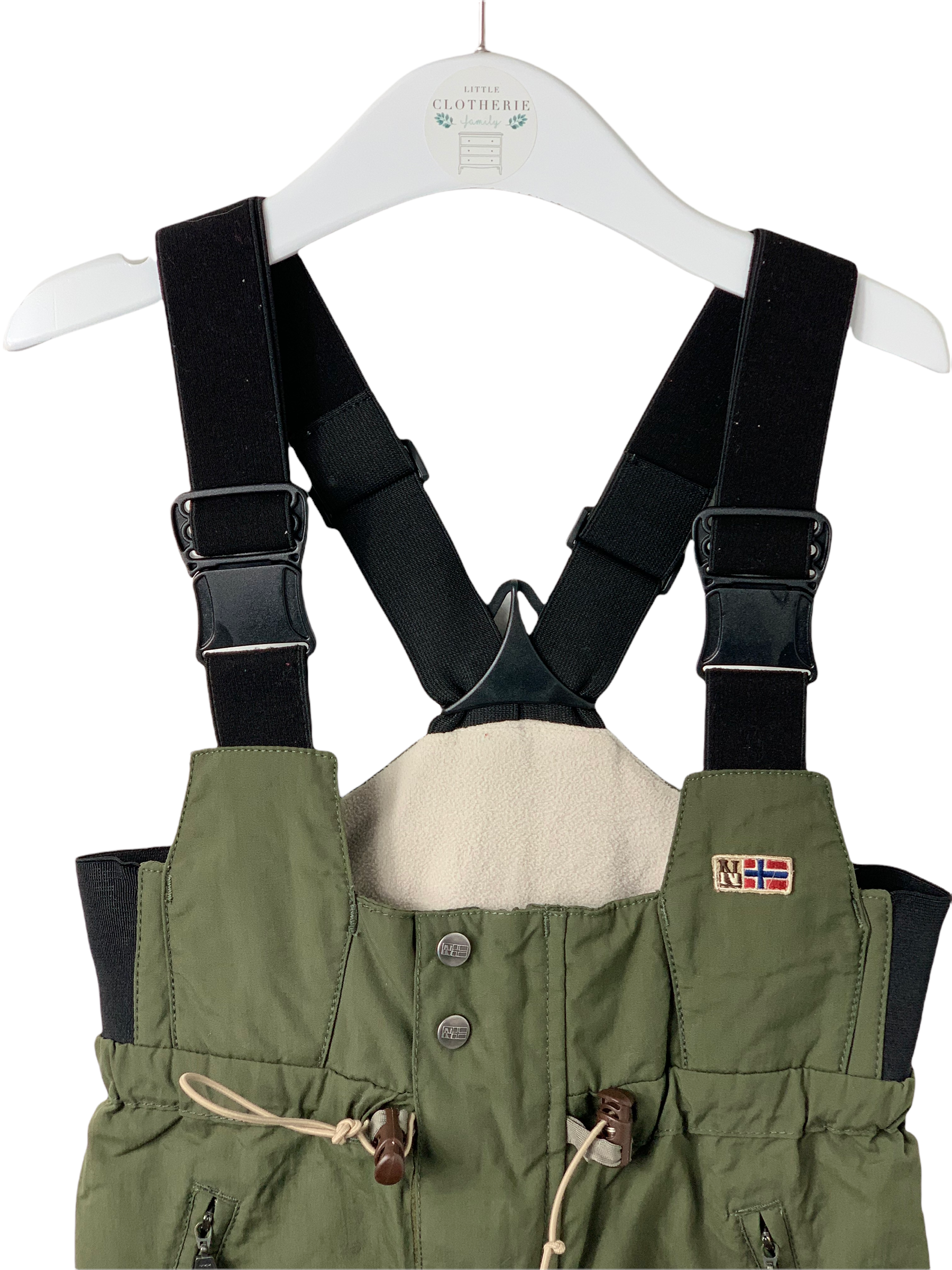 Ensemble ski kaki Napapijri 6 ans