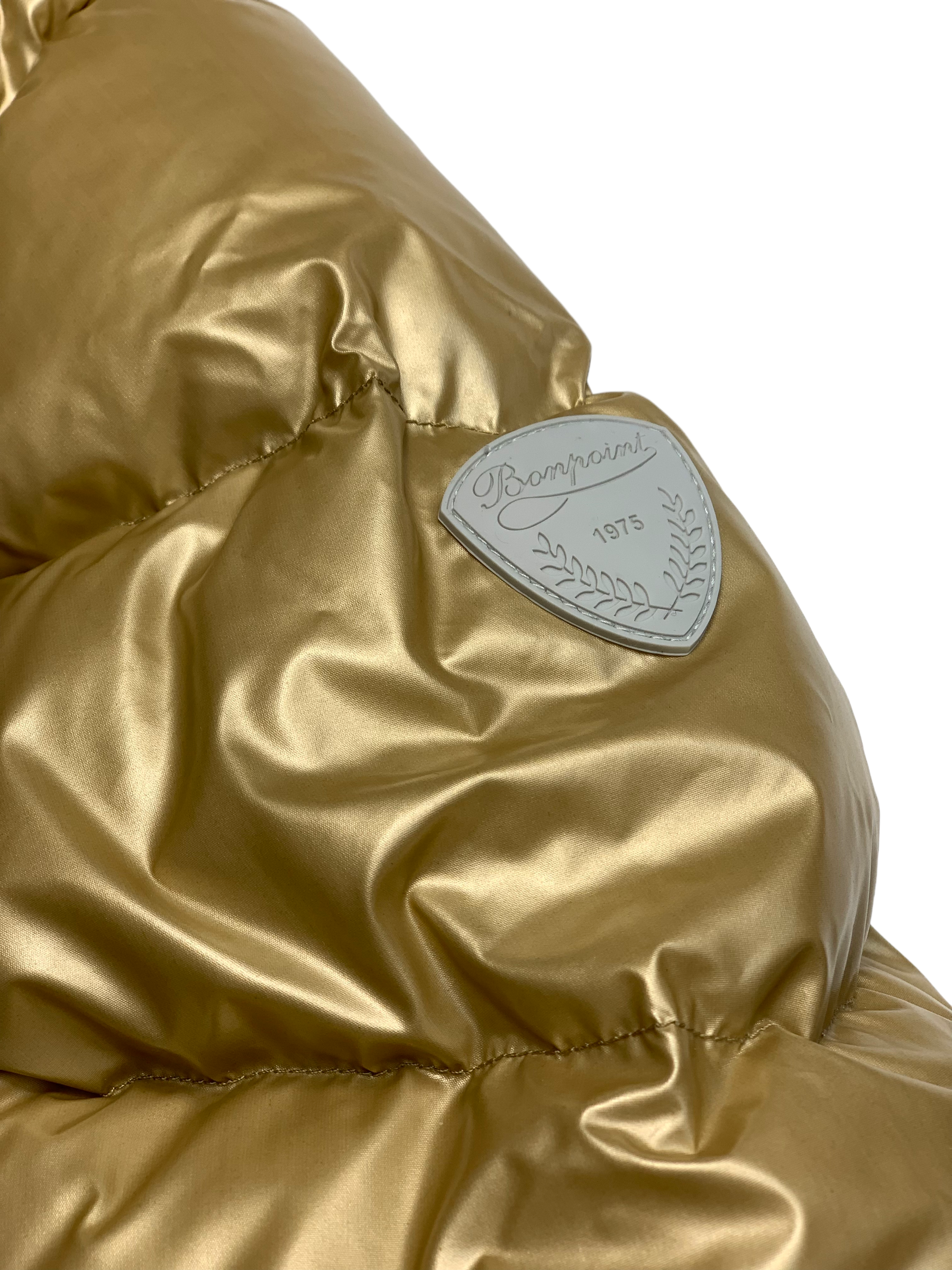 Veste ski doré Bonpoint 12 ans