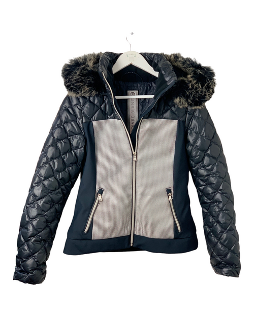 Veste ski noire Poivre blanc taille S (36)