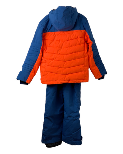 Ensemble ski Fusalp bleu/orange 10 ans