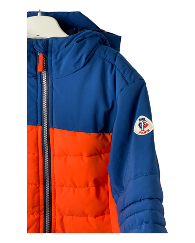 Ensemble ski Fusalp bleu/orange 10 ans