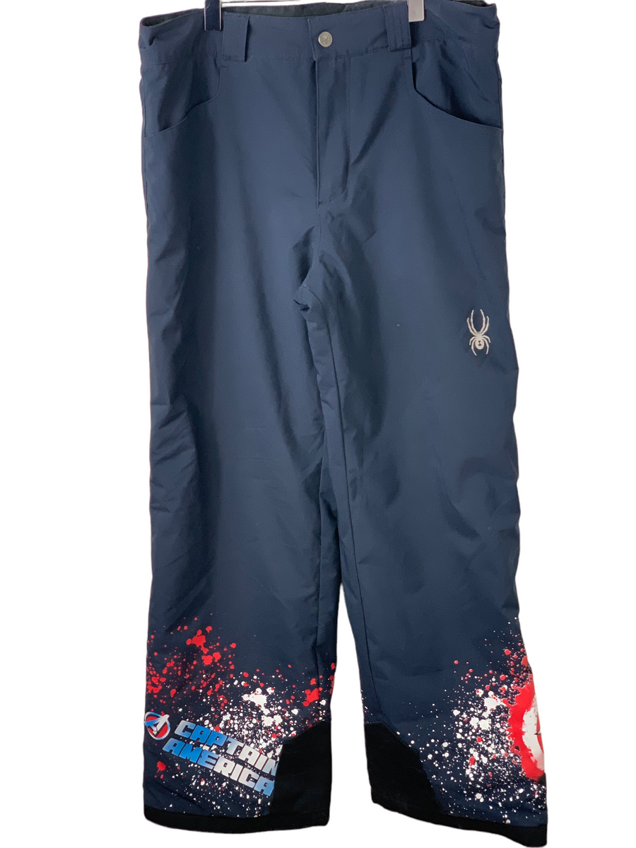 Pantalon ski marine Spyder X Marvel 16 ans