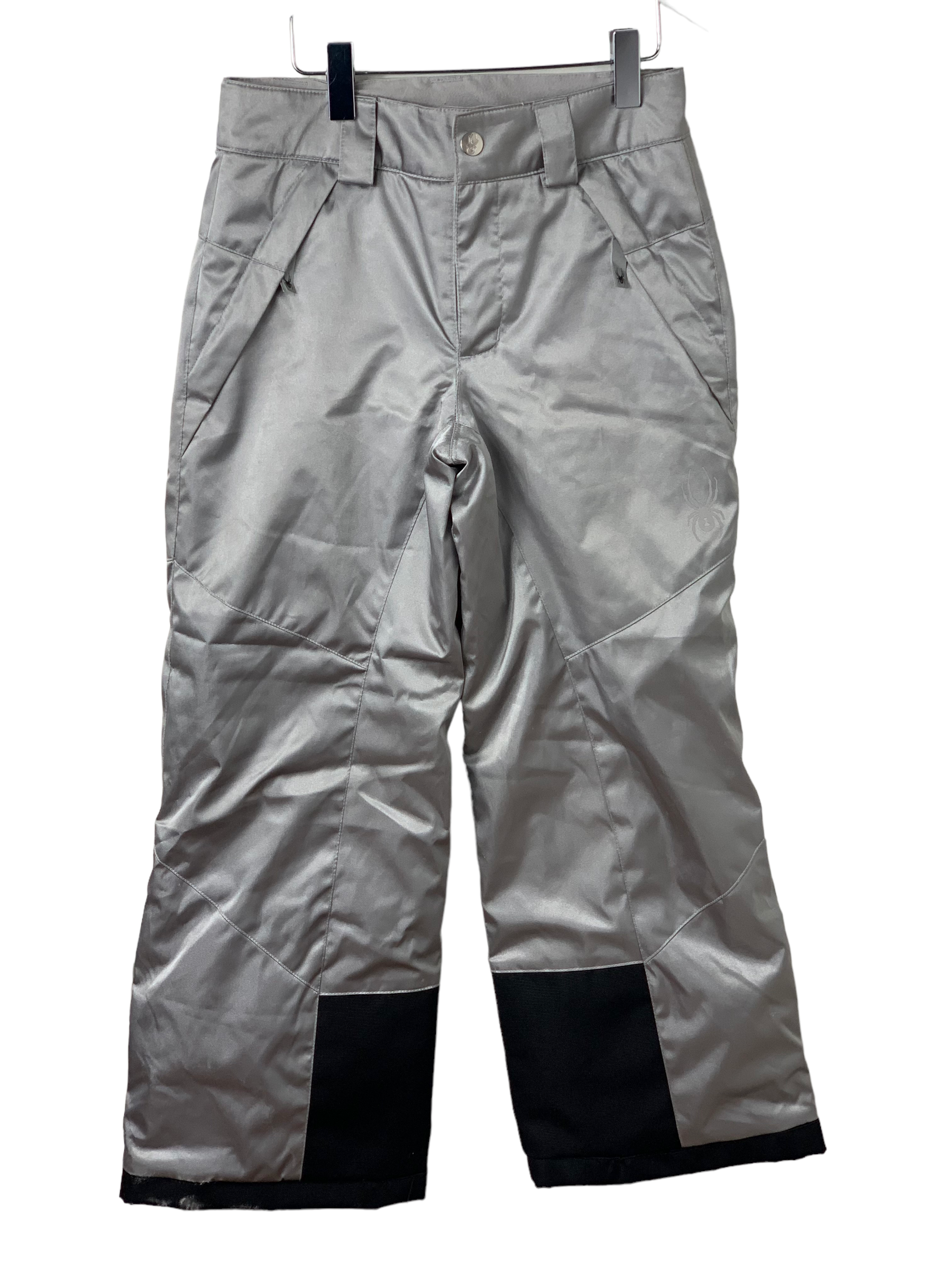 Pantalon ski gris satiné SPYDER 8 ans