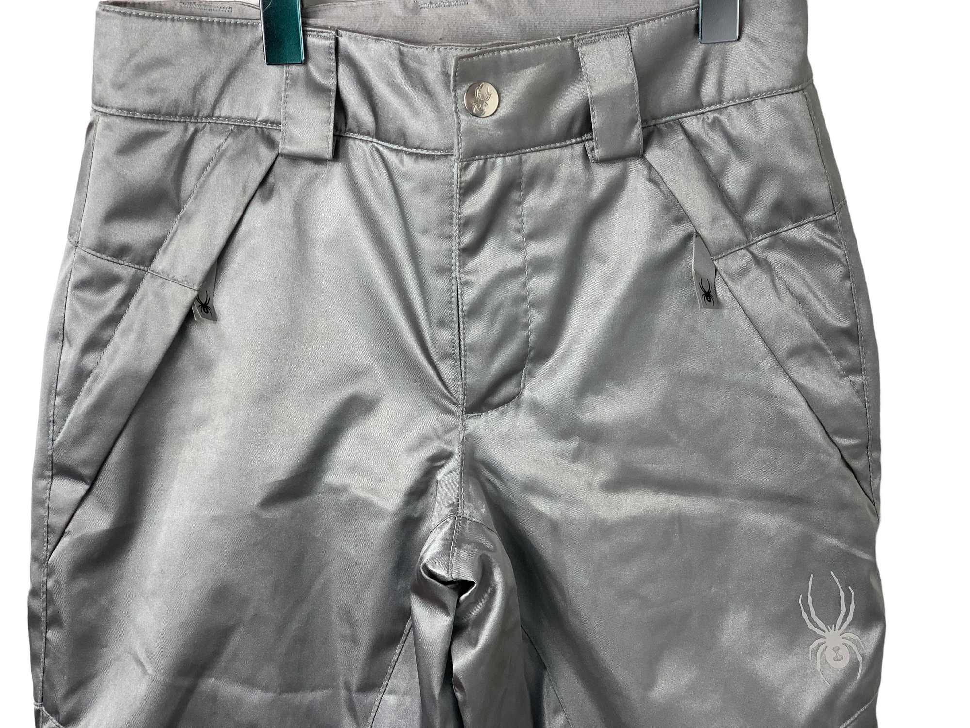 Pantalon ski gris satiné SPYDER 8 ans