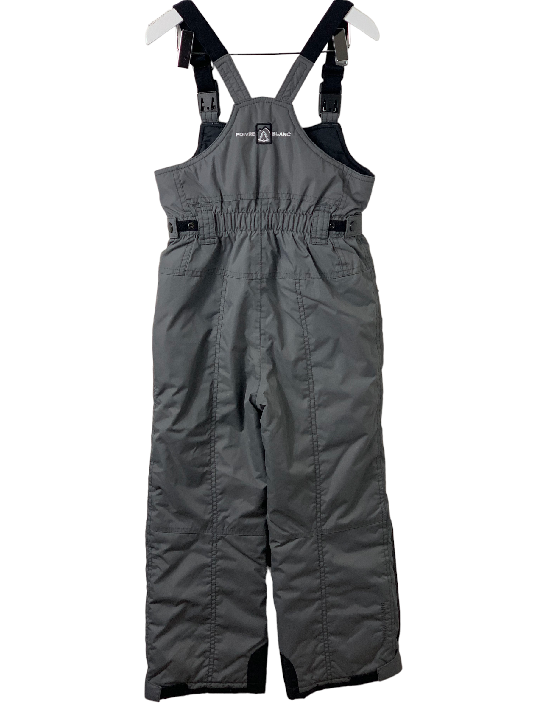 Salopette grise  Poivre Blanc 7 ans