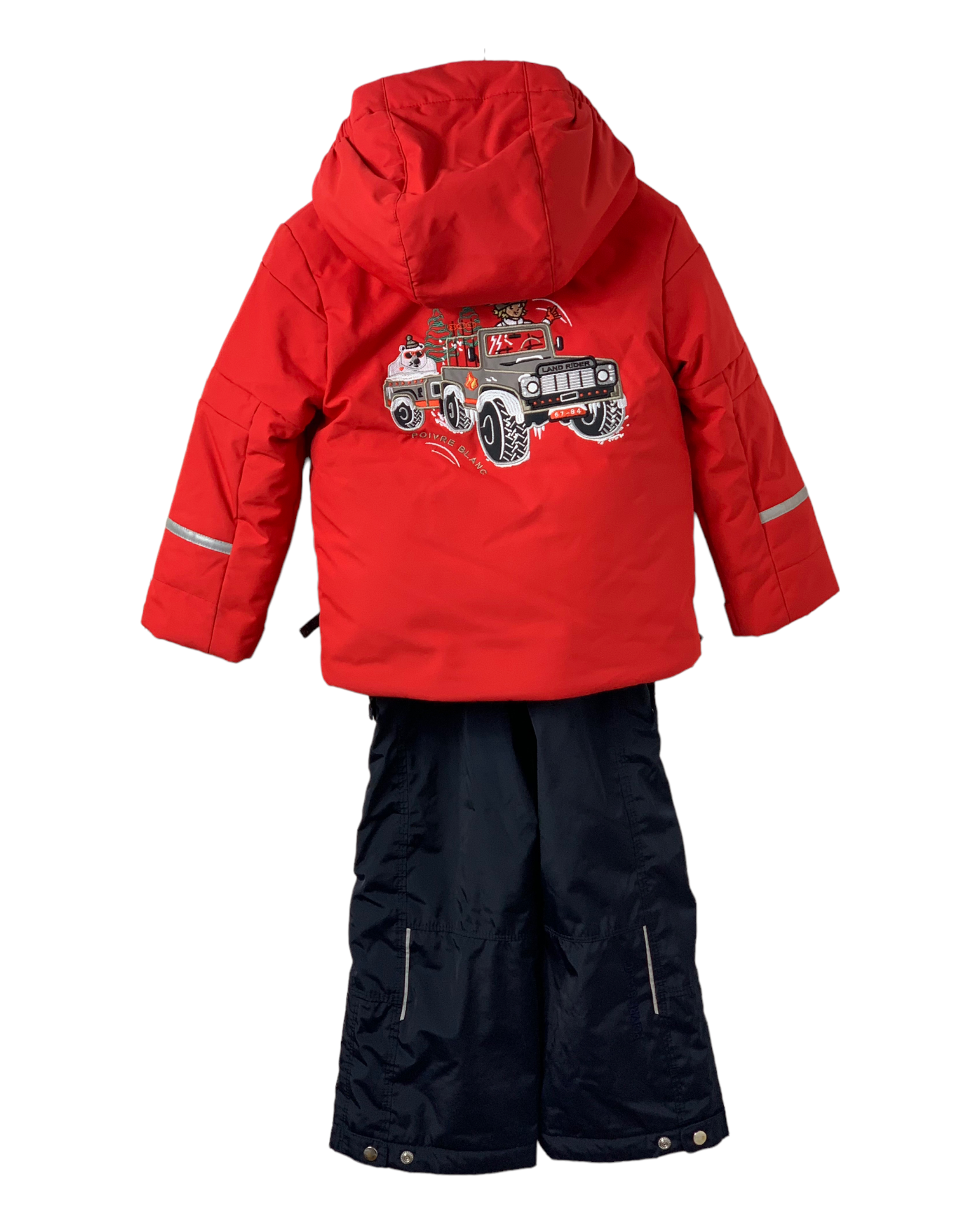 Ensemble ski Poivre Blanc rouge / marine 4 ans