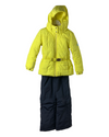 Ensemble ski Poivre Blanc jaune/gris 6/7 ans