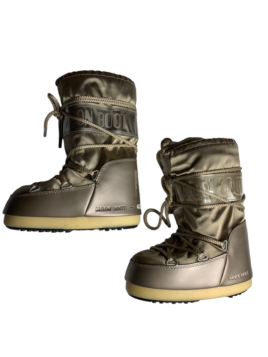 Moonboots doré 27-30