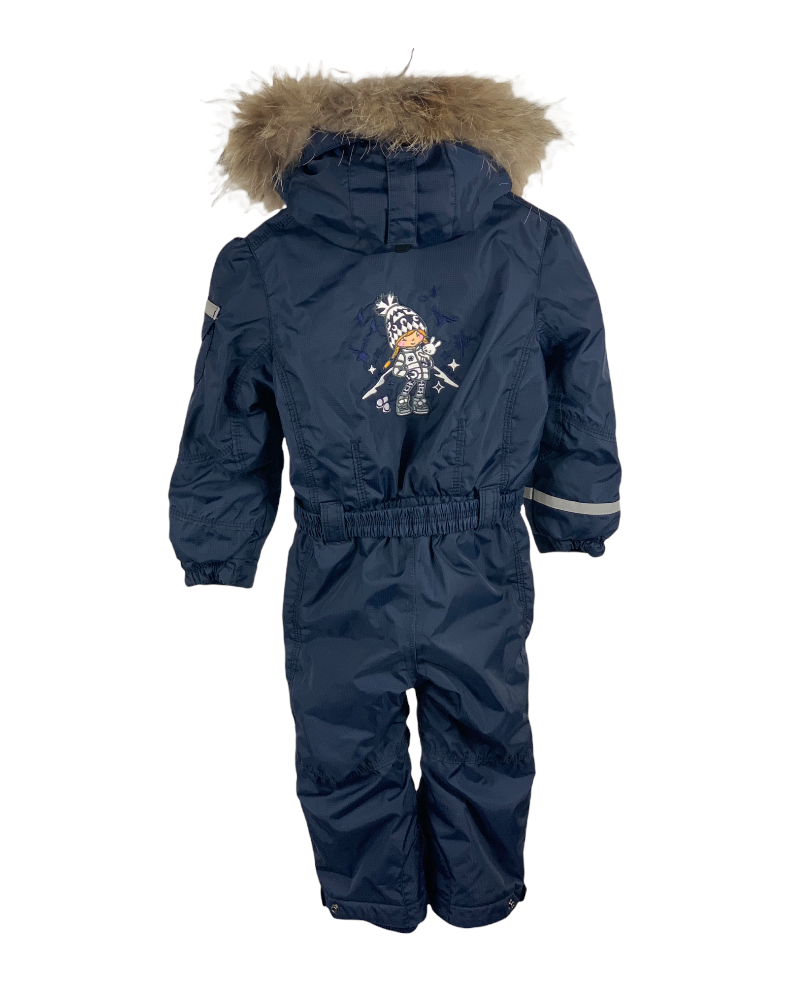 Combinaison ski Poivre Blanc marine 3 ans