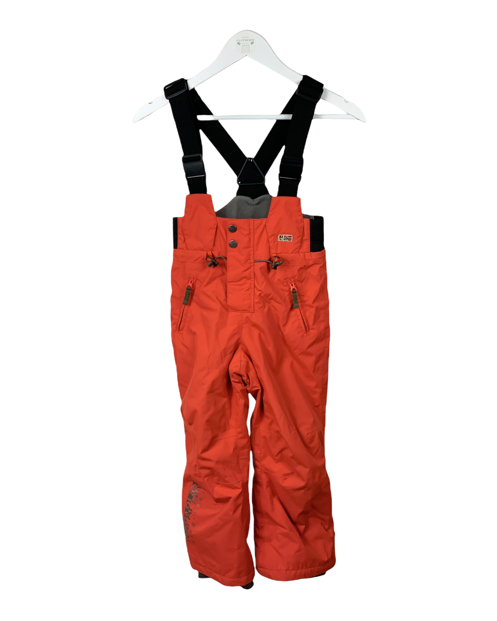 Ensemble ski Napapijri orange 8/10 ans