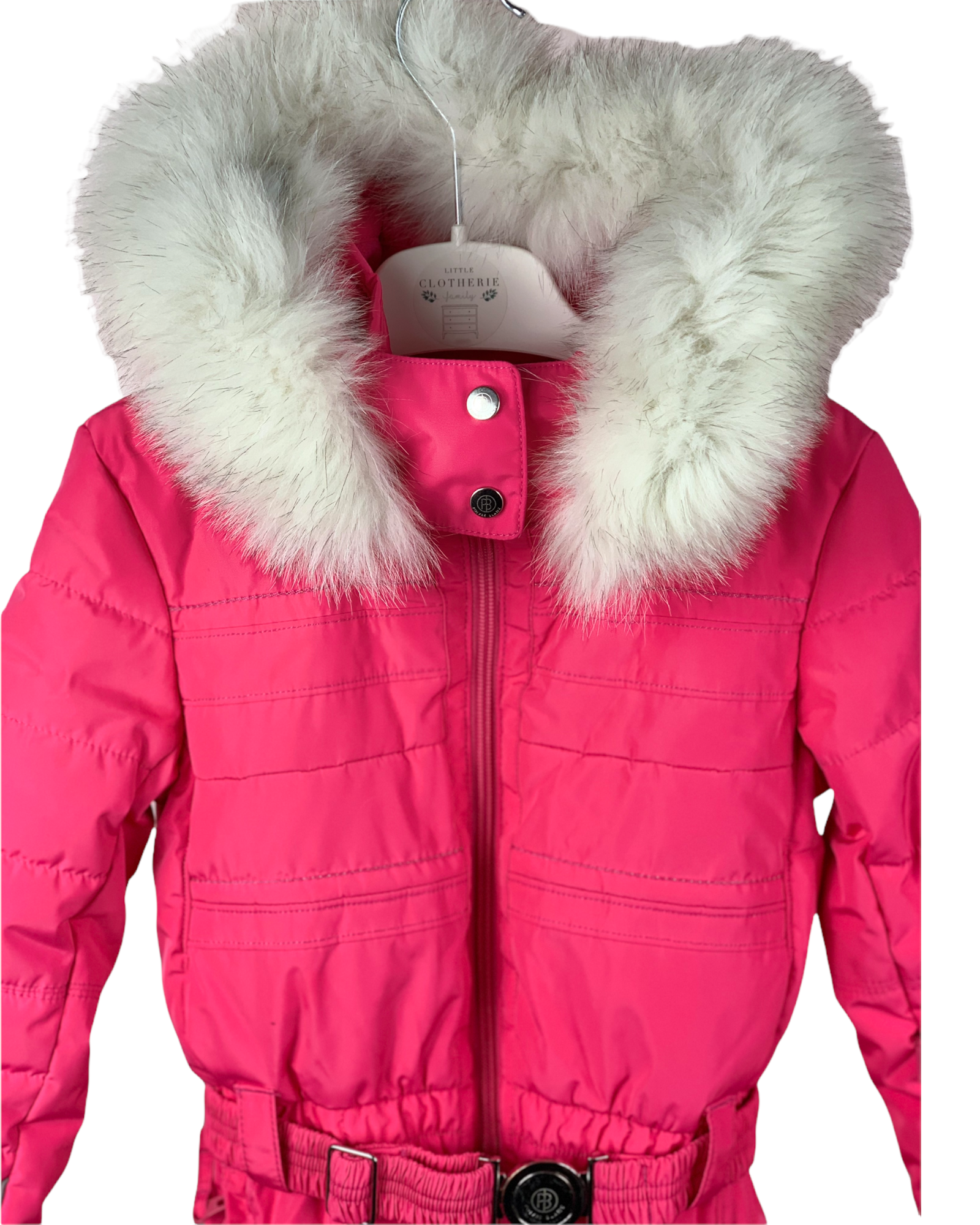 Combinaison ski rose Poivre Blanc 6 ans