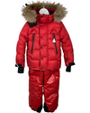 Ensemble ski Moncler rouge 5 ans