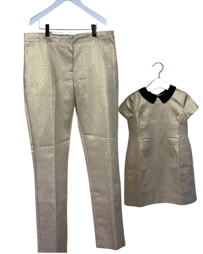 DUO matchy-matchy Pantalon femme + Robe Bonpoint Couture 4 ou 8 ans