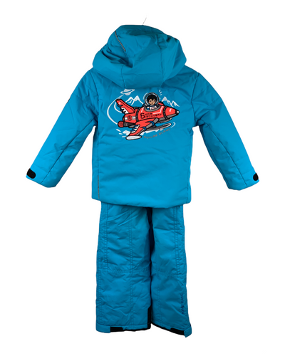 Ensemble ski Poivre Blanc turquoise 4 ans