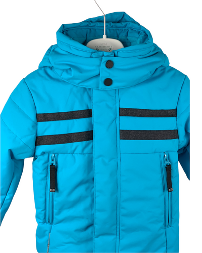 Ensemble ski Poivre Blanc turquoise 4 ans