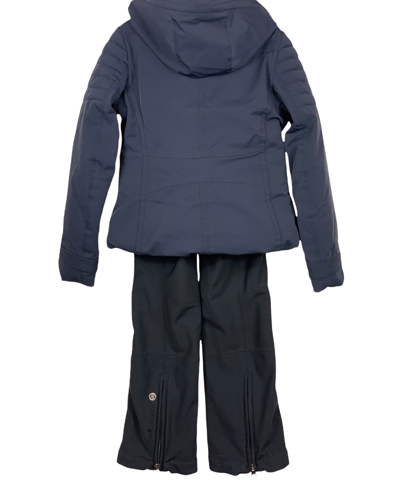 Ensemble ski Poivre Blanc marine/noir 8 ans