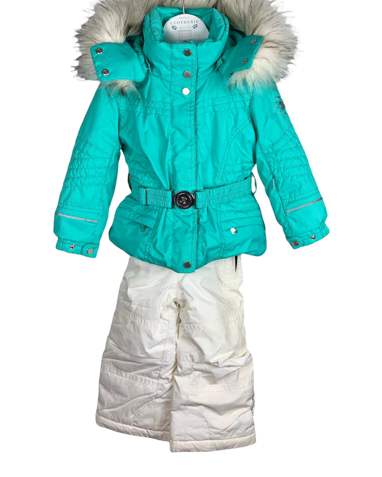 Tenue ski enfant Poivre Blanc 2/3 ans - Little.Clotherie.Family