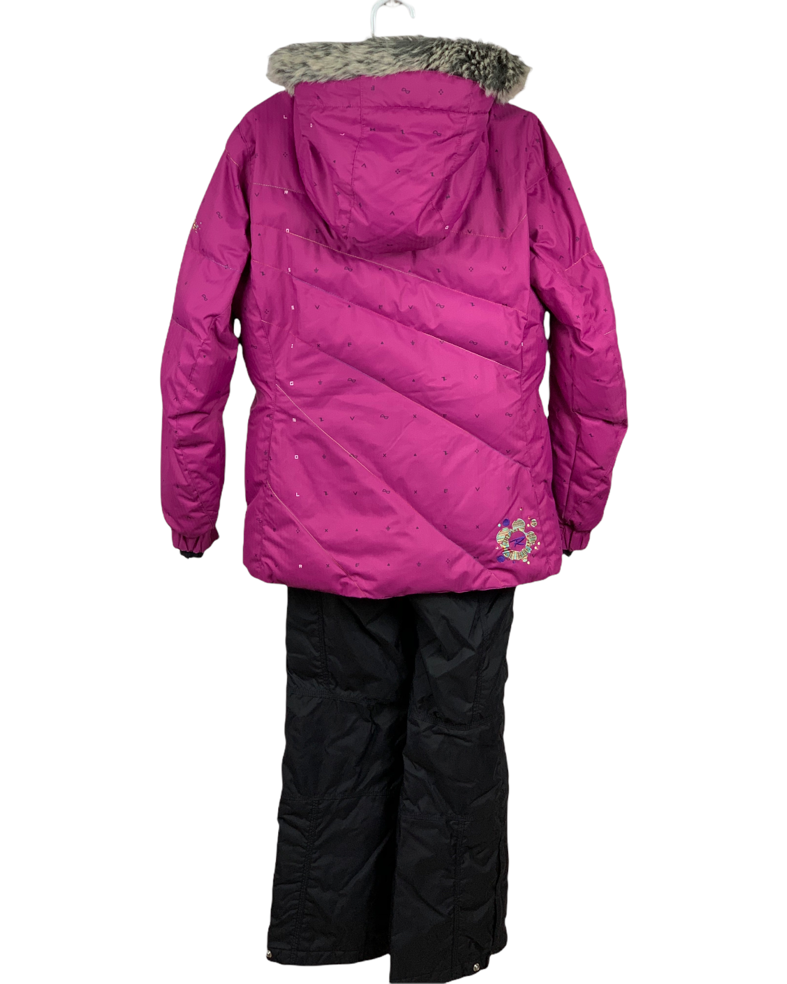 Ensemble ski Rossignol/Poivre Blanc 12 ans