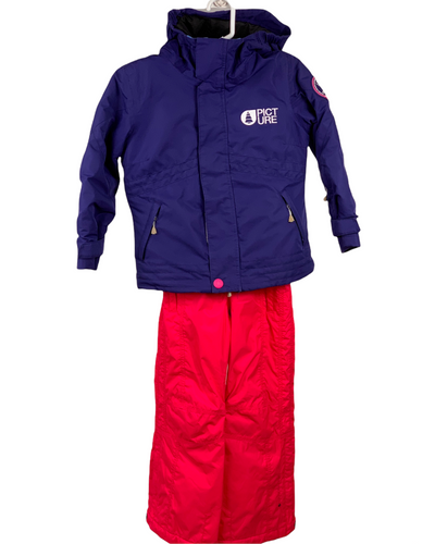 Ensemble ski Poivre Blanc/Picture 8 ans