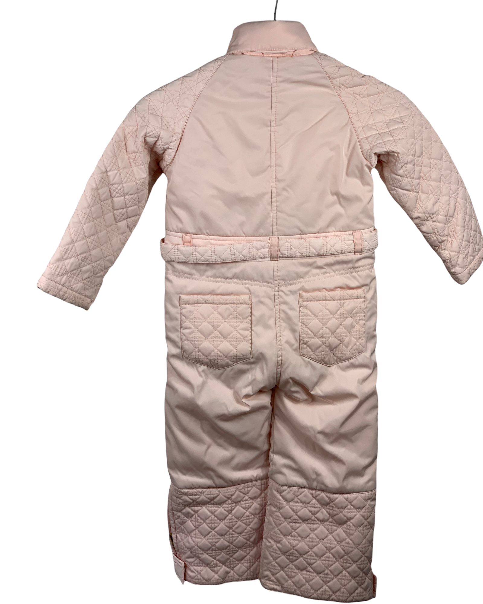 Combinaison ski Dior avec moufles 4 ans